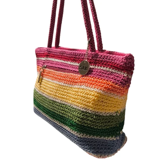 The Sak Multicolor Crochet Shoulder Bag - Picture 4 of 12